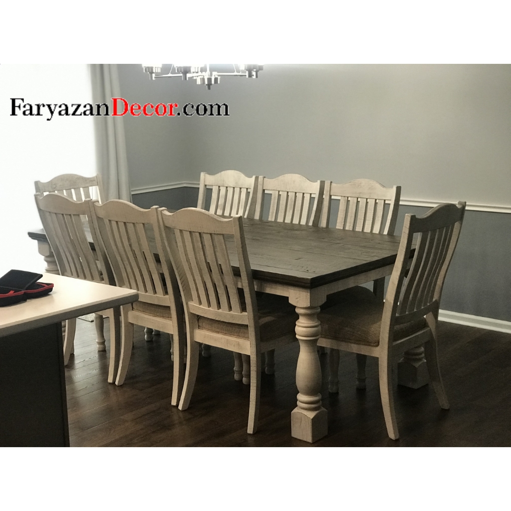 میز غذا خوری فریازان دکور مدل چستر انگلیسی 1 PhotoGrid 1610953316490
