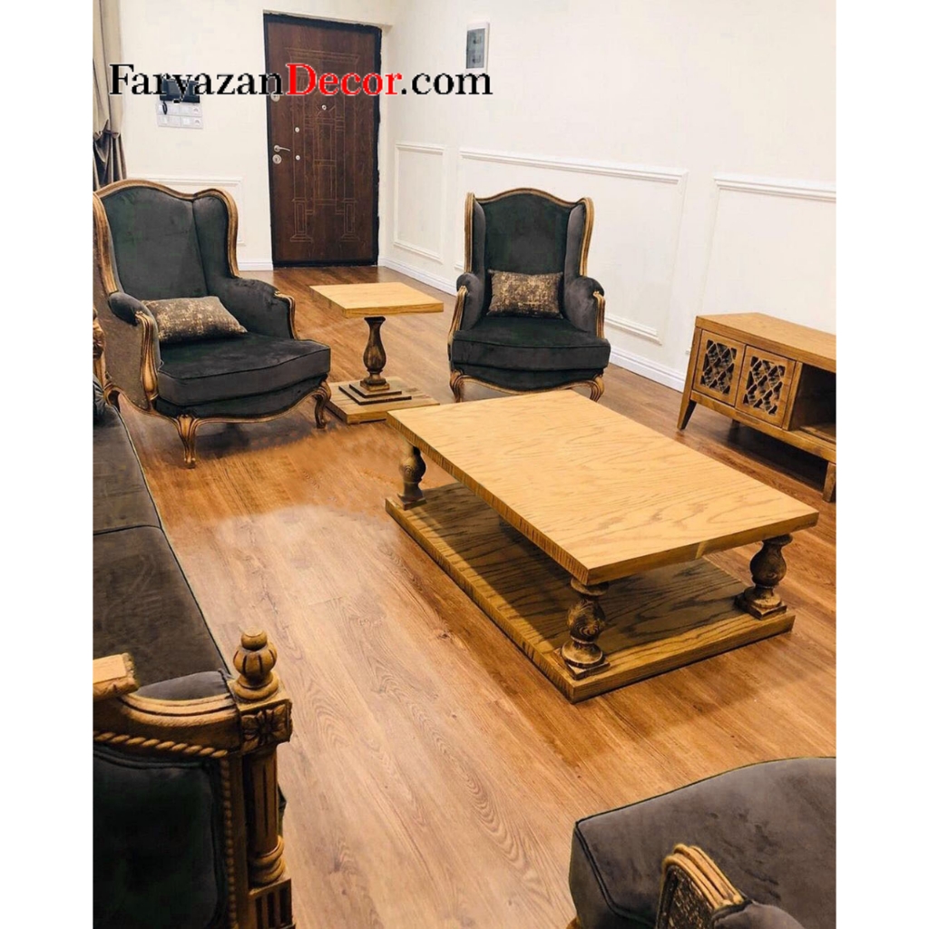 میز جلو مبلی فریازان دکور مدل کلاسیک 1 PhotoGrid 1610965003516