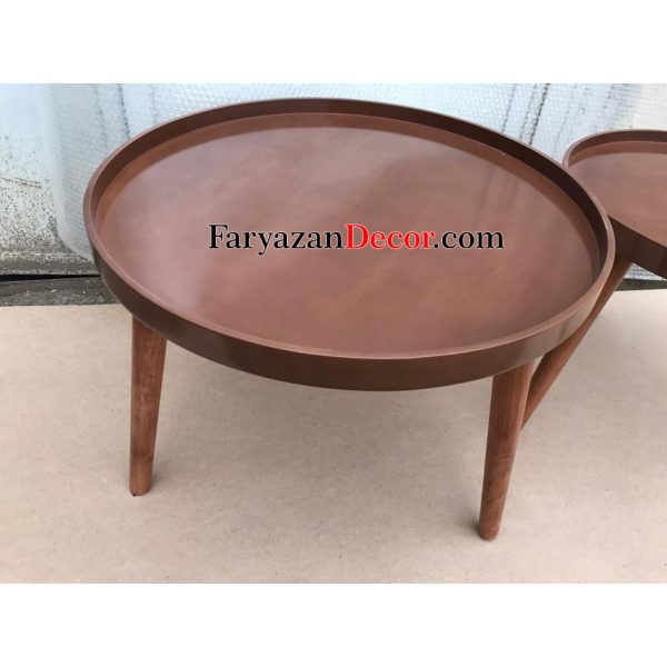میز جلو مبلی لبه دار