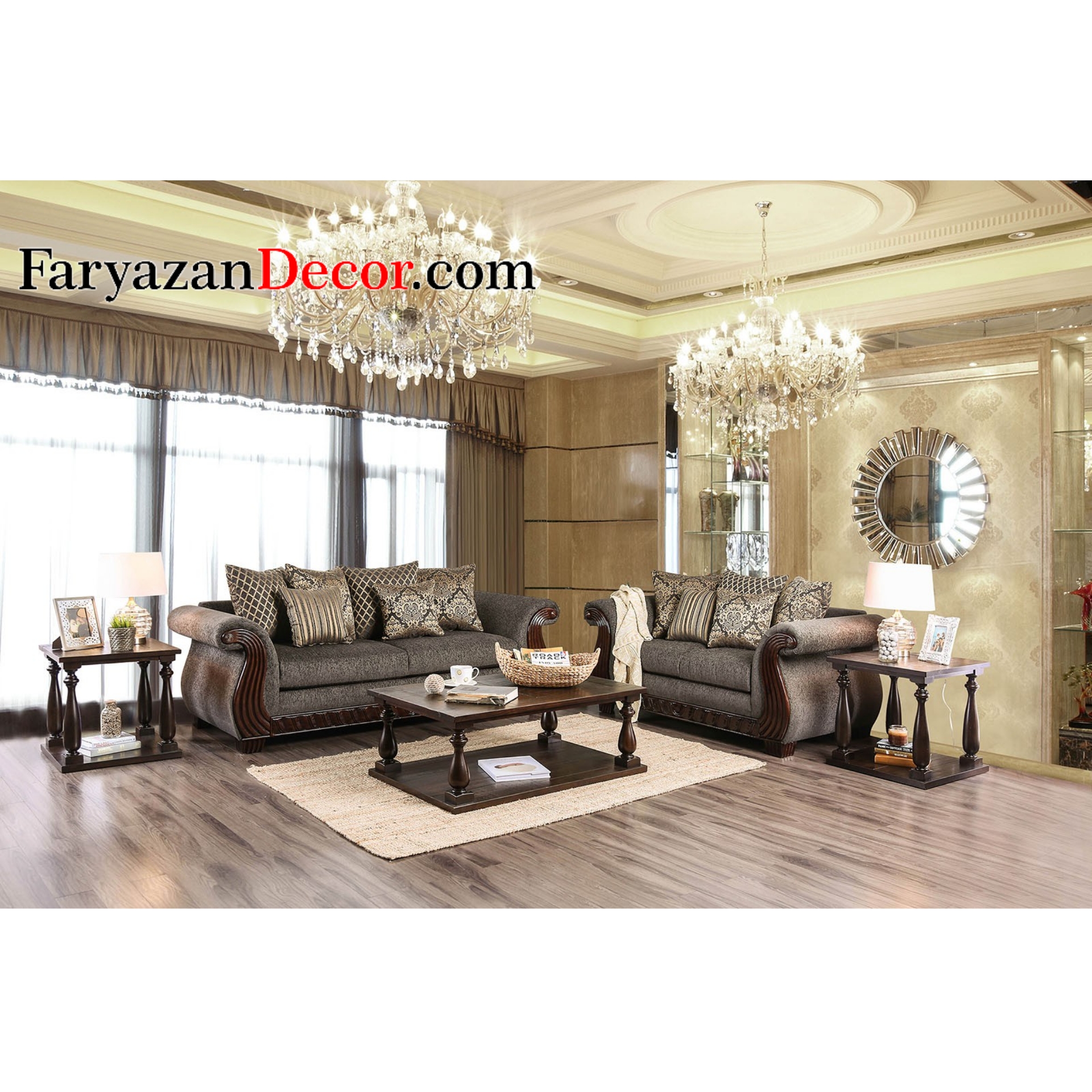 میز جلو مبلی فریازان دکور مدل انگلیسی 1 PhotoGrid 1612531999977