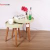 میز عسلی فریازان دکور مدل پایه بلند لبه دار