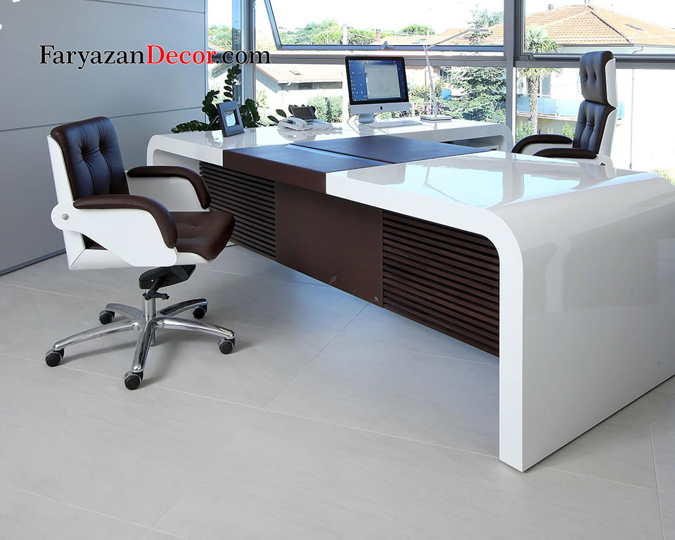 میز مدیریت فریازان دکور مدل M100 7 1۴ copy 1