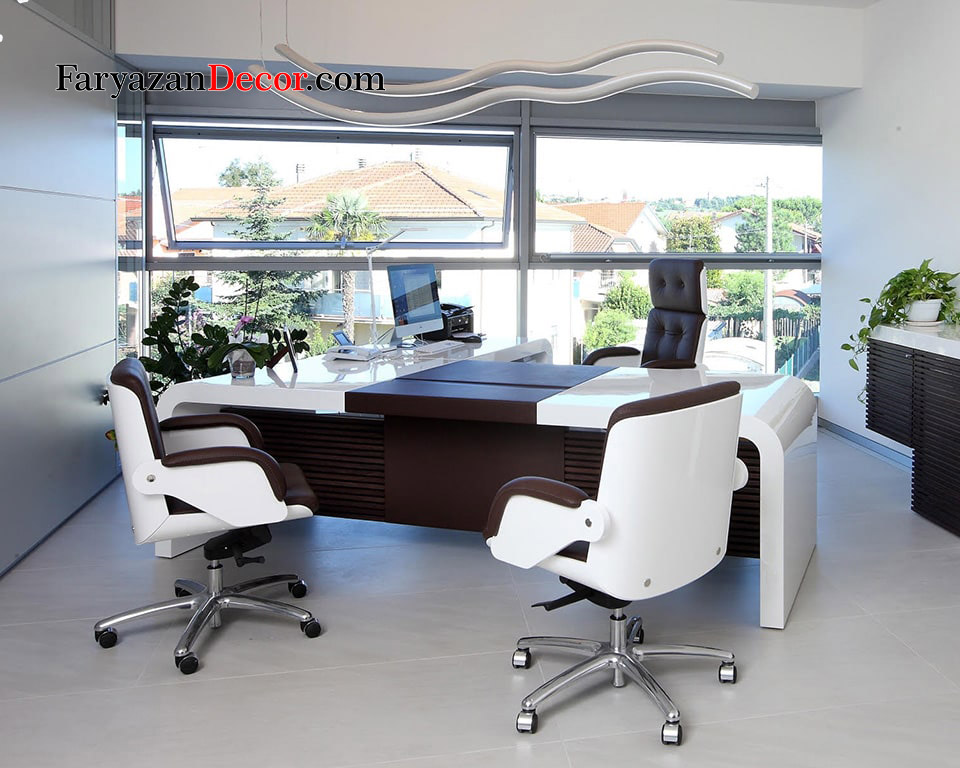 میز مدیریت فریازان دکور مدل M100 4 1۷ copy 1