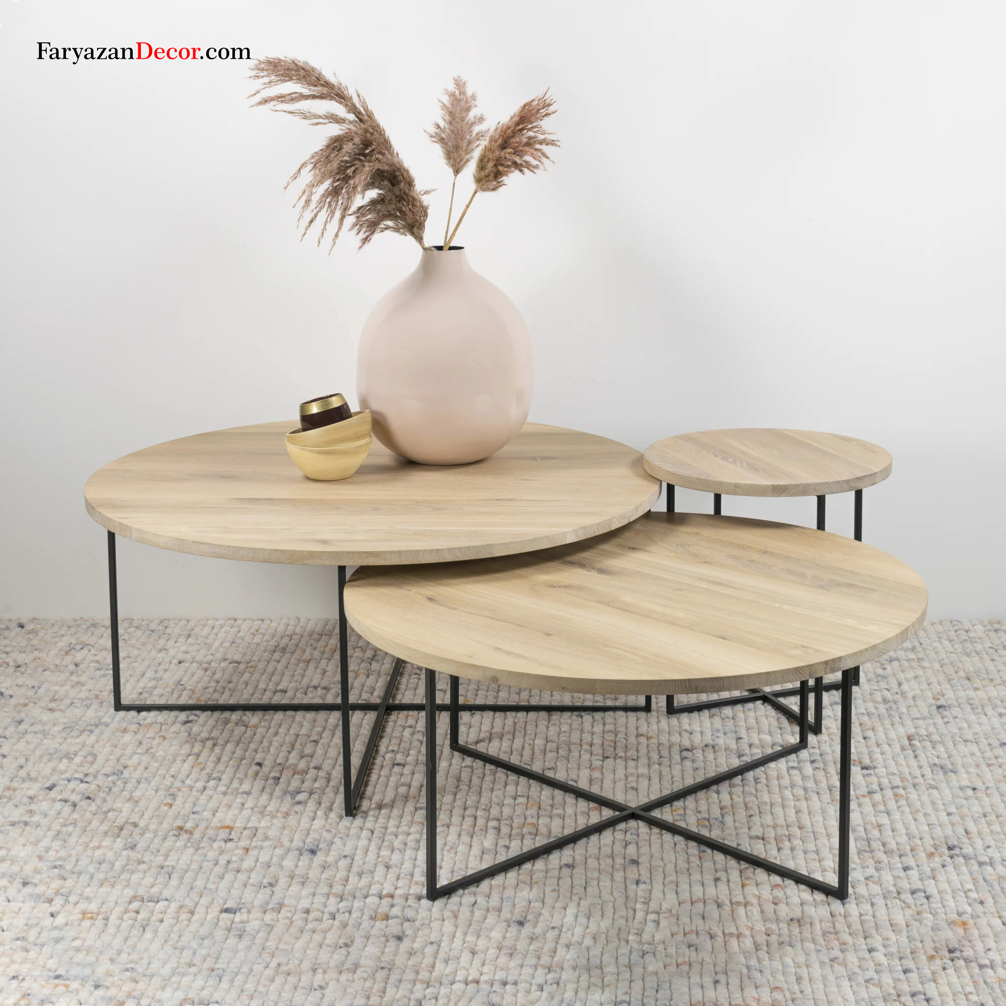 میز جلو مبلی فریازان دکورمدل FW12 1 1۷