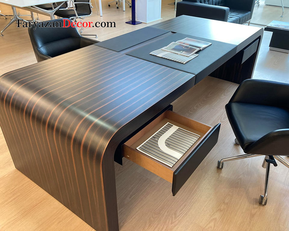 میز مدیریت فریازان دکور مدل M100 3 1۸ copy 1