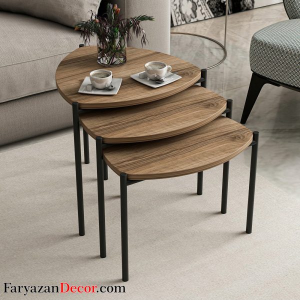 میز عسلی فریازان دکورسه تکه مدل FW26