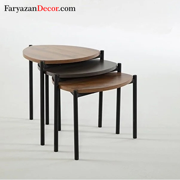 میز عسلی فریازان دکورسه تکه مدل FW26 7 میز عسلی فریازان دکورسه تکه مدل FW26