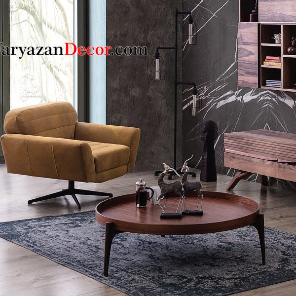 میز جلو مبلی لبه دار فریازان دکور مدل P99