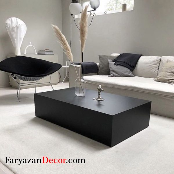میز جلو مبلی فریازان دکور مدل box 25 میز جلو مبلی فریازان دکور مدل box