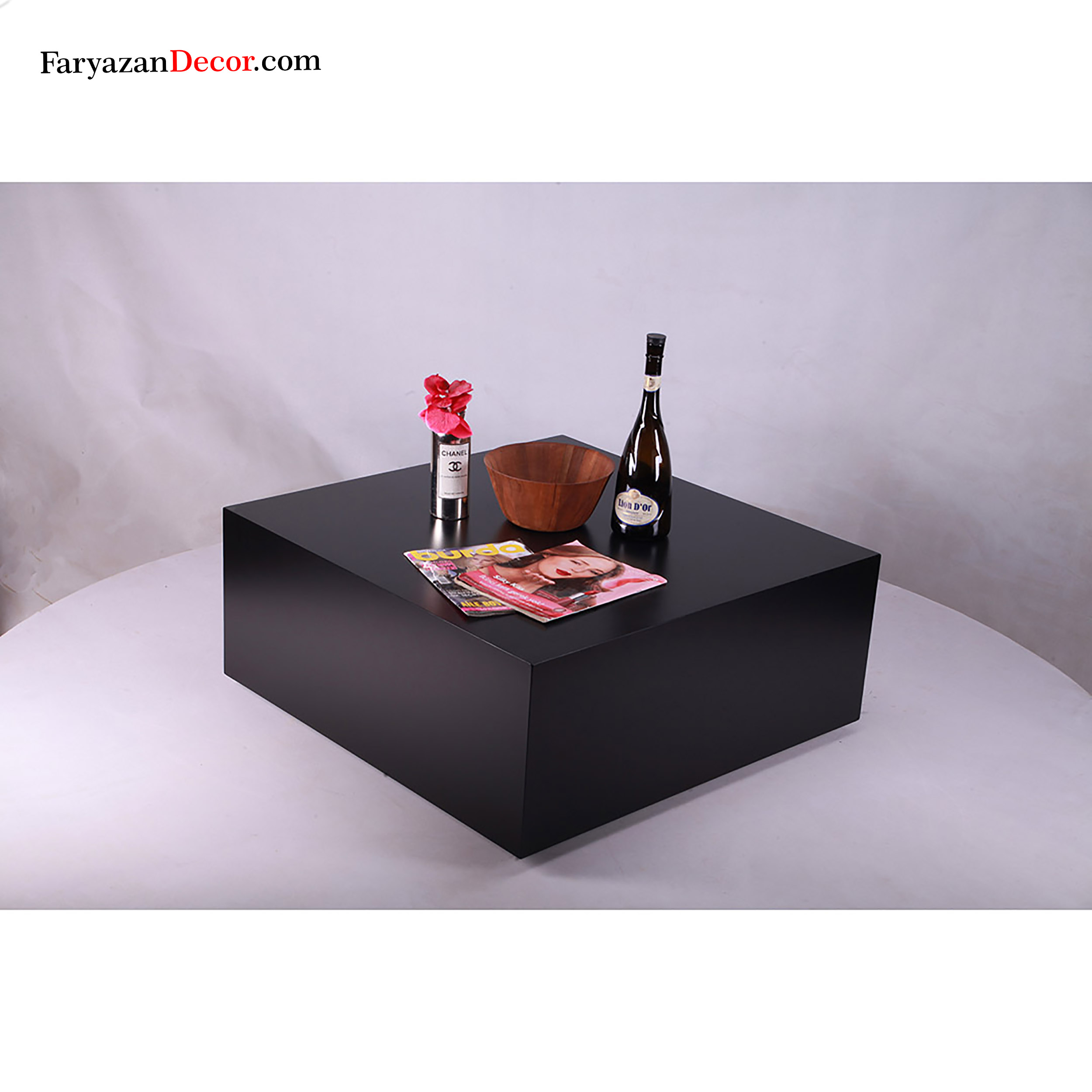میز جلو مبلی فریازان دکور مدل box 22 نمونه تولید شده میز جلو مبلی فریازان دکور مدل box