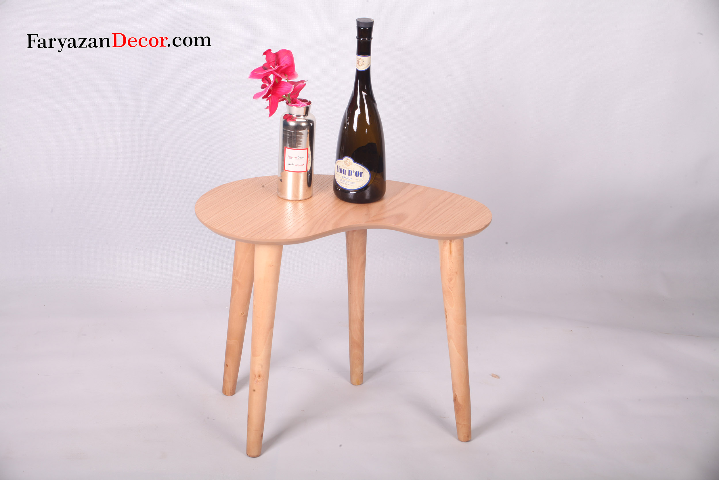 میز عسلی وکنار مبلی فریازان دکور مدل Geometric Beans 3 میز عسلی وکنار مبلی فریازان دکور مدل Geometric Beans