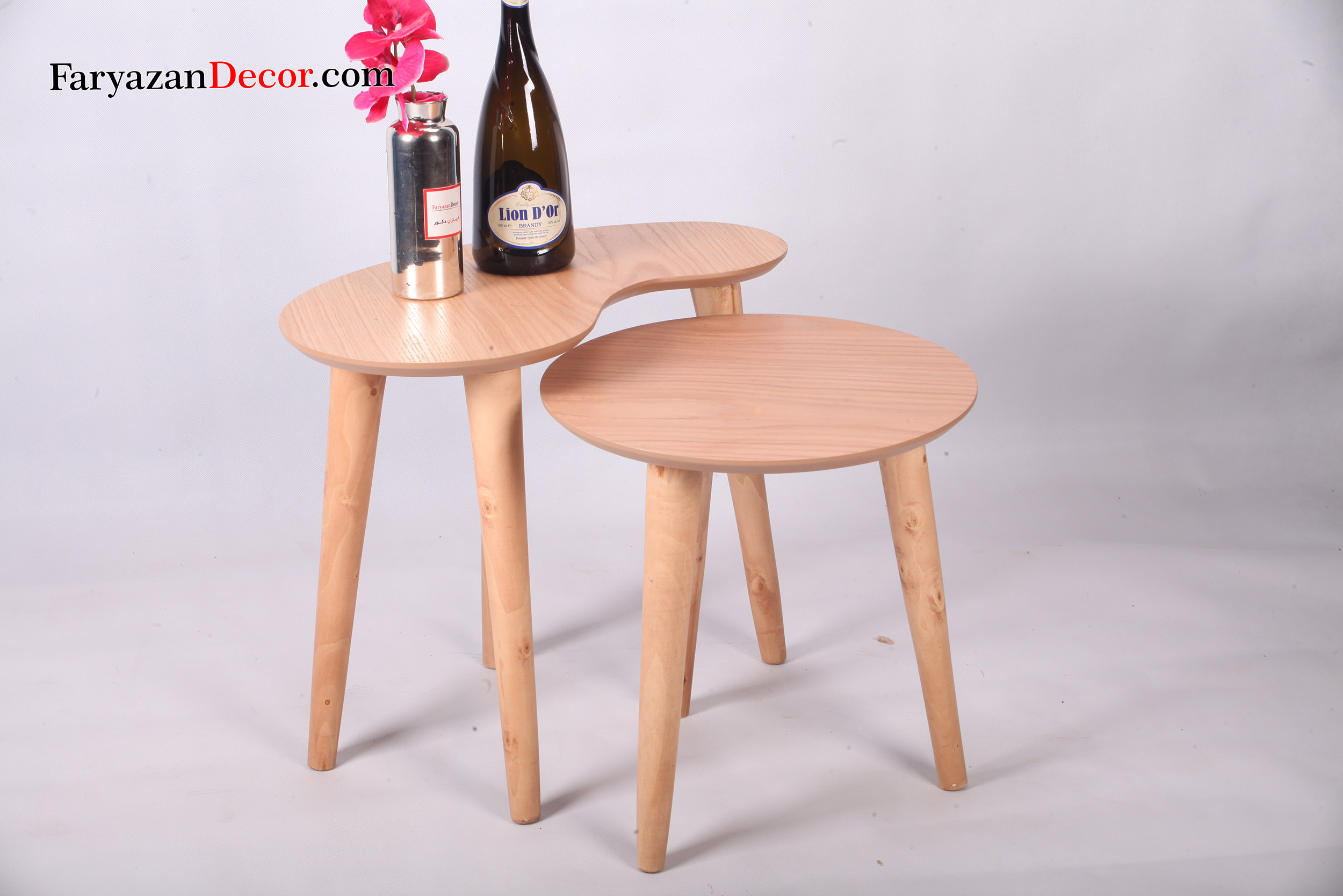 میز عسلی وکنار مبلی فریازان دکور مدل Geometric Beans 6 میز عسلی وکنار مبلی فریازان دکور مدل Geometric Beans