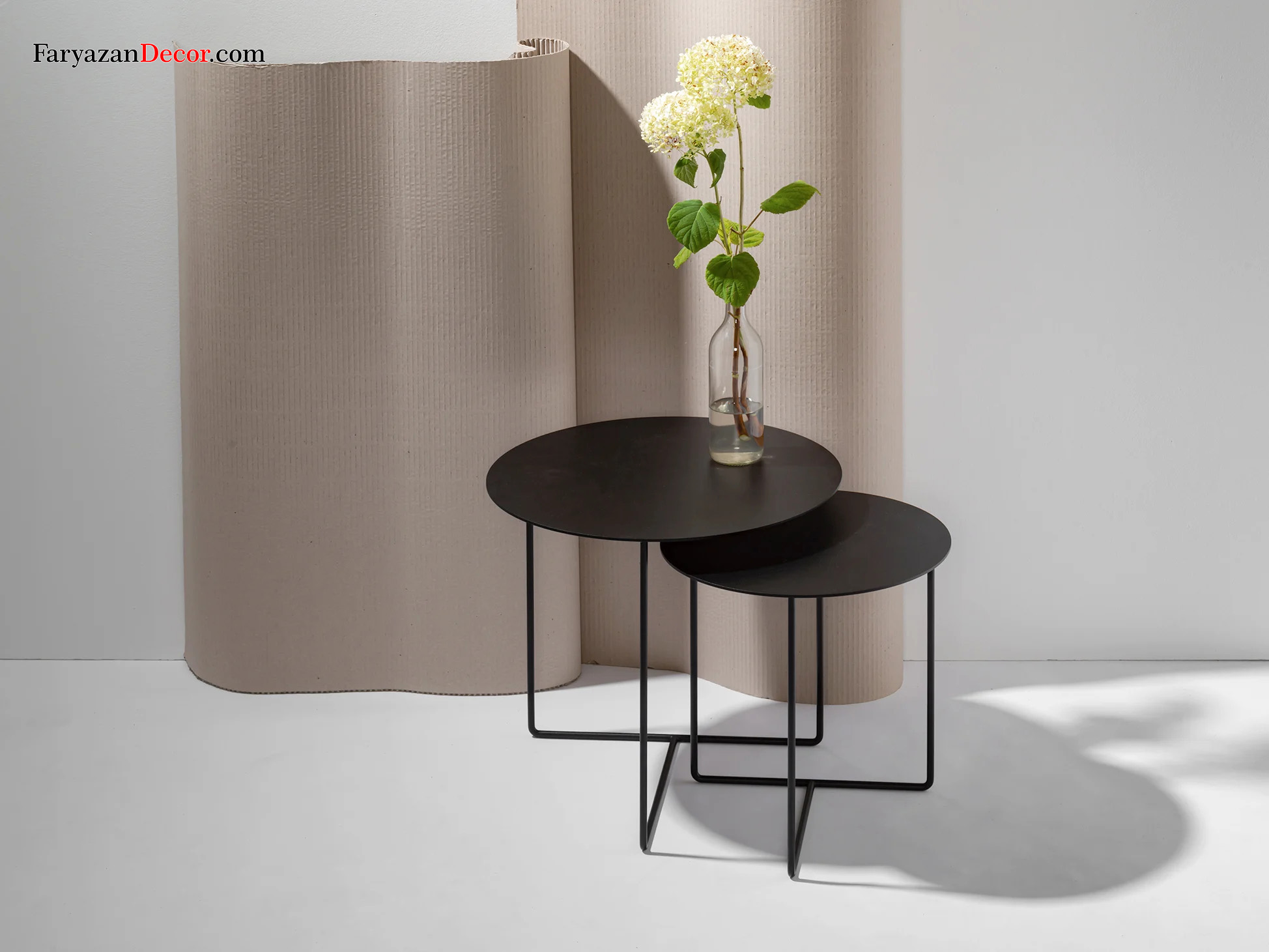 میز عسلی فریازان دکور مدل walnut 11 میز جلو مبلی فریازان دکور مدل SOLID