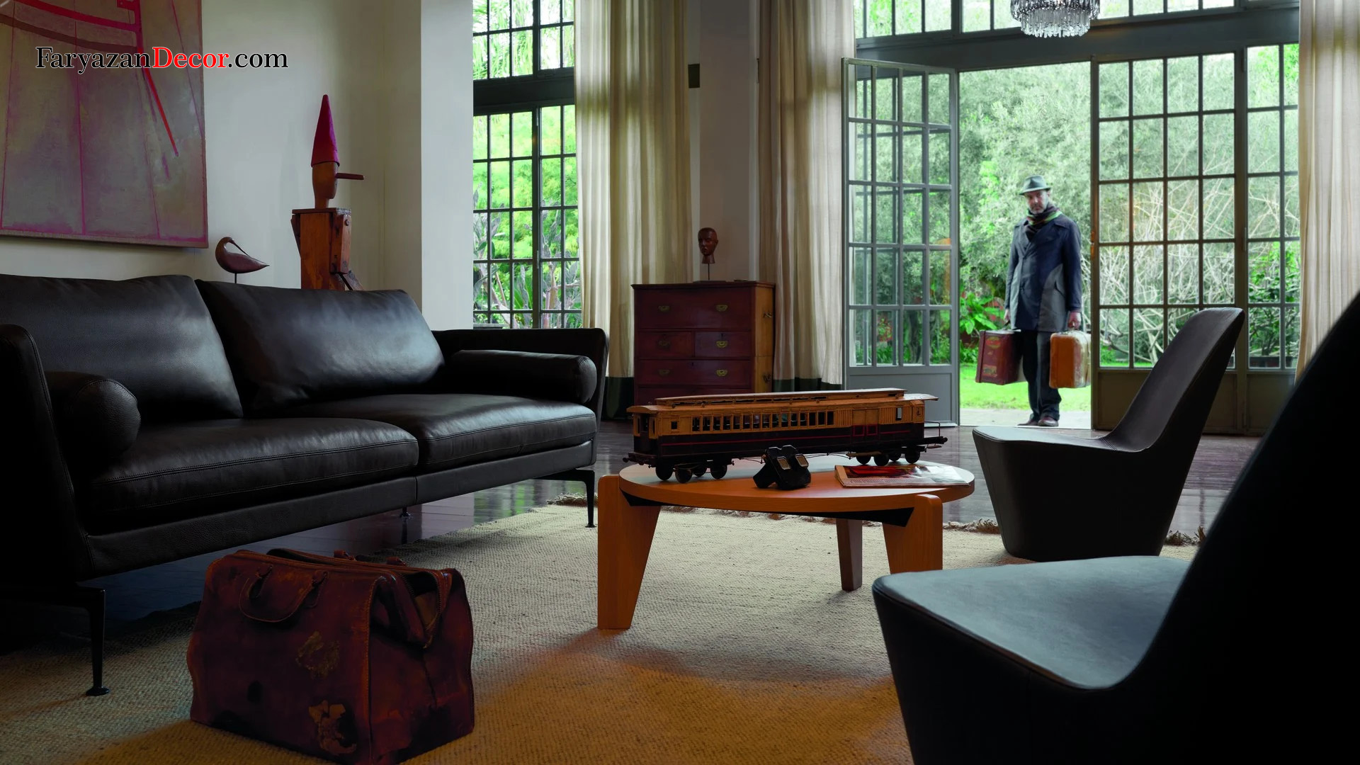 میز جلو مبلی فریازان دکور مدل Vitra 6 میز جلو مبلی فریازان دکور مدل Vitra