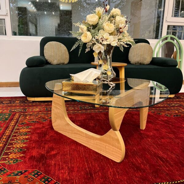 میز جلو مبلی فریازان دکور مدل struصفحه شیشه ای 43 عکس ارسالی مشتری گرامی