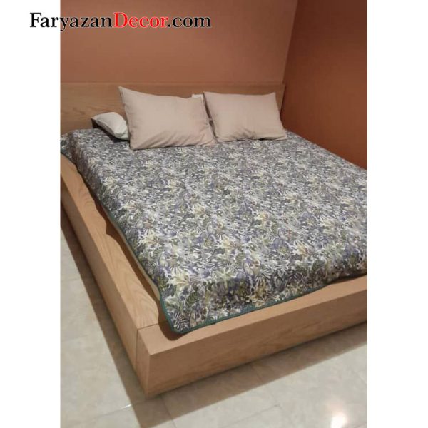 تخت خواب دونفره فریازان دکور مدلkarmen 7 عکس ارسالی مشتری گرامی