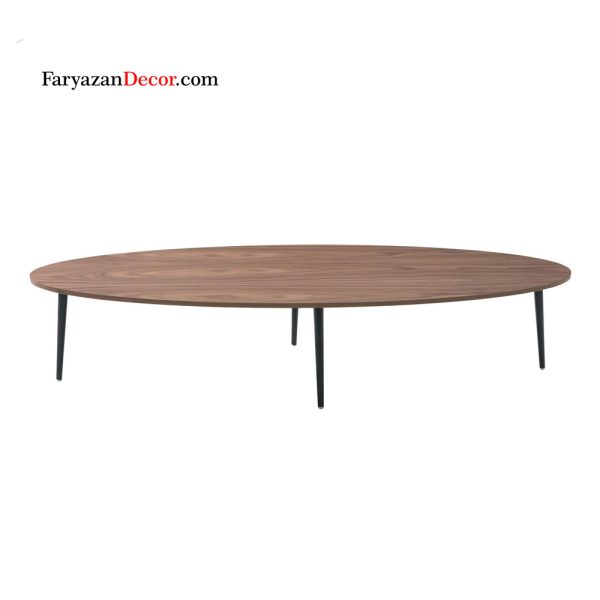 میز جلو مبلی فریازان دکور مدل simpleoval-1