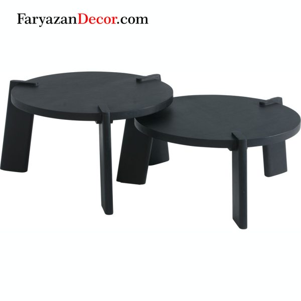 میزجلومبلی فریازان دکور مجموعه دوعددی مدل Martin