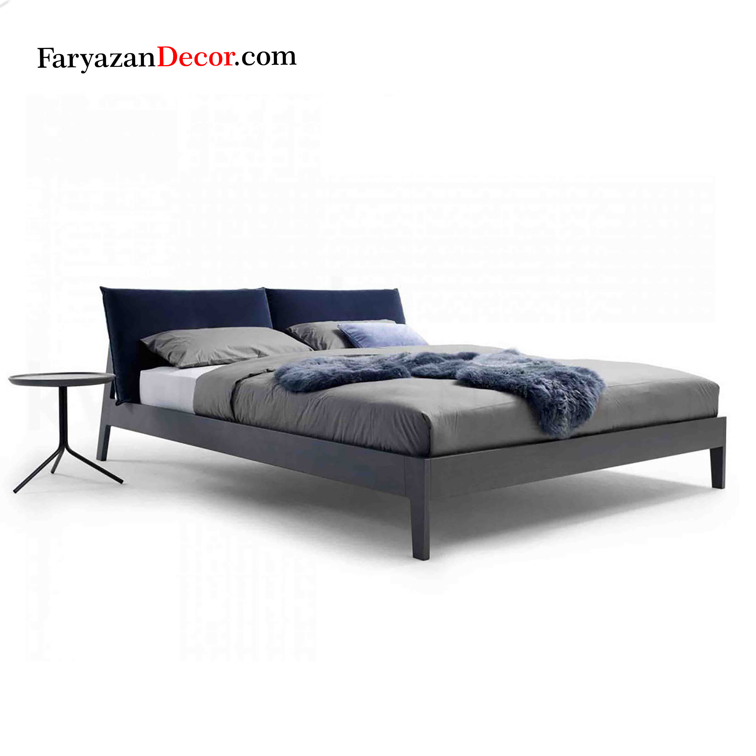 تخت خواب فریازان دکور مدل Avan 1 تخت خواب فریازان دکور مدل Avan