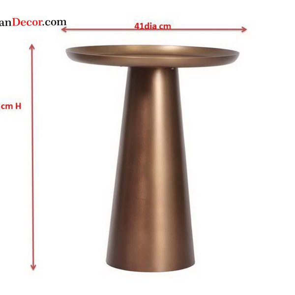 میز کنارمبلی مینیمال فریازان دکور مدل  Minimal Metal A700