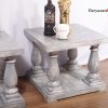 میز عسلی فریازان دکور مدل چستر انگلیسی استاندارد روکش چوب بلوط