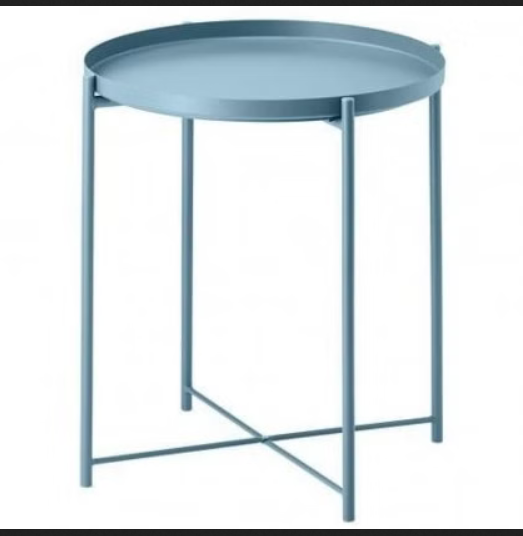 محصولات دارای نمایش در خانه 13 میزک آبی مات – میز عسلی – GLADOM Tray table